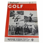 Big 3 Palmer, Nicklaus, Player & Thomson Signed 1963 Golf Illustrated - July Cover Only JSA ALOA