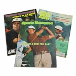 Gary Player Signed 1967, 1974, & 1978 Sports Illustrated Magazines JSA ALOA