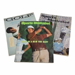 Gary Player Signed 1978, 1961, & 1970 Magazines - SI (x2) & GOLF JSA ALOA