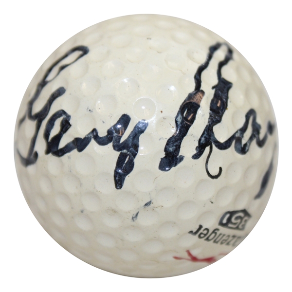 Gary Player Signed Slazenger B51 2 Golf Ball JSA ALOA