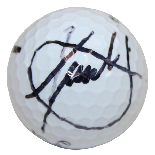 Xander Schauffele Signed Personal Used Callaway Golf Ball JSA ALOA