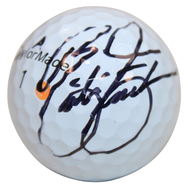 Rickie Fowler Signed Personal Used TaylorMade Golf Ball JSA ALOA