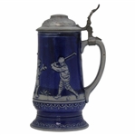 c.1900 Simon Peter Gerz German Stein w/Lid