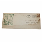 1933 Augusta National Golf Club Bobby Jones Course Opening Envelope - Green