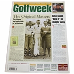 Errie Ball & Charlie Yates Signed 2000 Golf Week Original Masters JSA ALOA