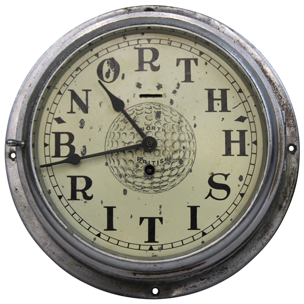 c.Early 1900s North British Advertising Clock