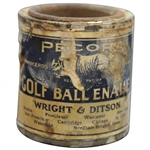 Early 1900S Wright + Ditson Pecora Golf Ball Enamel