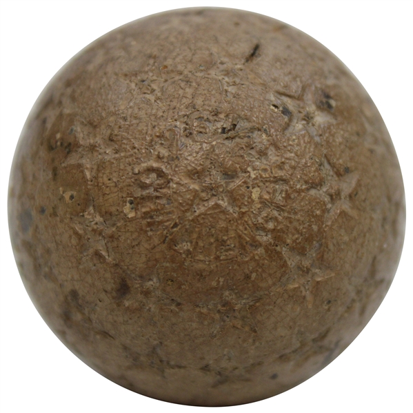 c.1910 Cochrane Star Challenger 26 1/2 Golf Ball