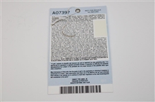 2021 Masters Tournament Thursday First Round Ticket #A07397