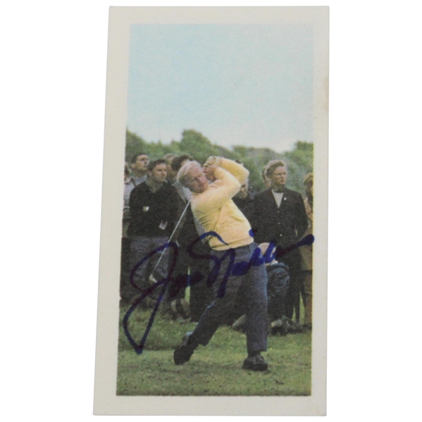 Jack Nicklaus Signed 1971 Barratt & Co. Ltd Rookie Card #6 JSA ALOA