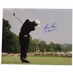 Gary Player Signed 1965 US Open 16x20 with 65 Open (USA) Inscription JSA ALOA