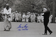 Gary Player Signed 1961 Masters Approach Shot 16x20 Photo with '1961 Masters' Inscription JSA ALOA