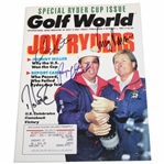 Payne, Kite, Love & Pavin Signed 1993 Golf World Ryder Cup Magazine JSA ALOA