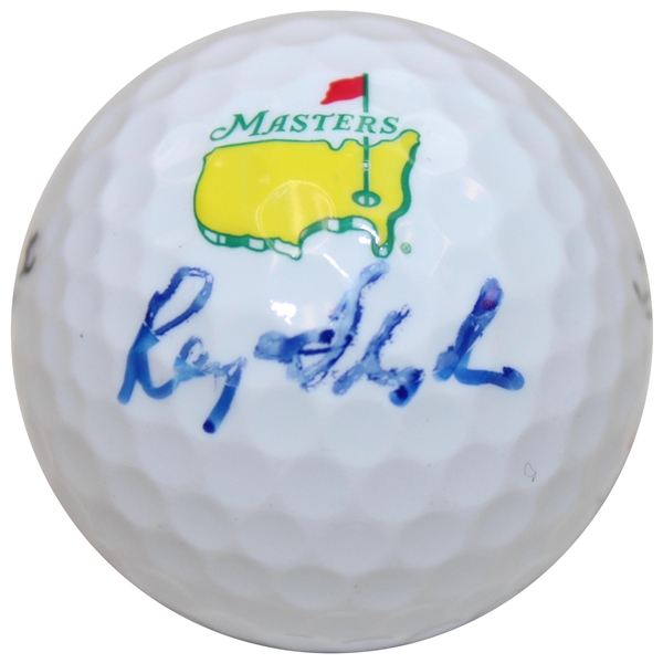 Ray Floyd Signed Masters Logo Golf Ball JSA ALOA