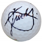 Xander Schauffele Signed Masters Logo Golf Ball JSA ALOA