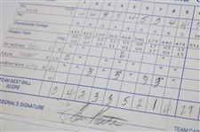 Jacobsen, Kite, Stadler & Five (5) others Signed 1998 Las Vegas Invitational Scorecards
