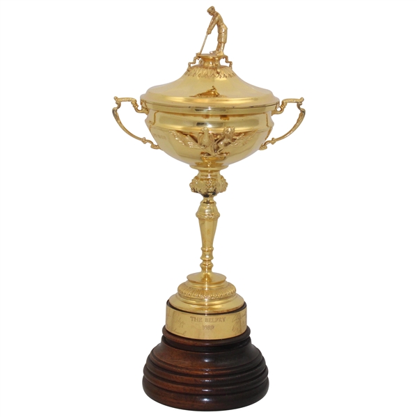 1989 Ryder Cup at The Belfry Original Trophy Awarded to PGA Tour Commissioner Deane Beman