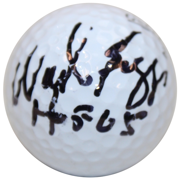 MLB HOFer Wade Boggs Signed & HOF Inscribed Golf Ball JSA ALOA