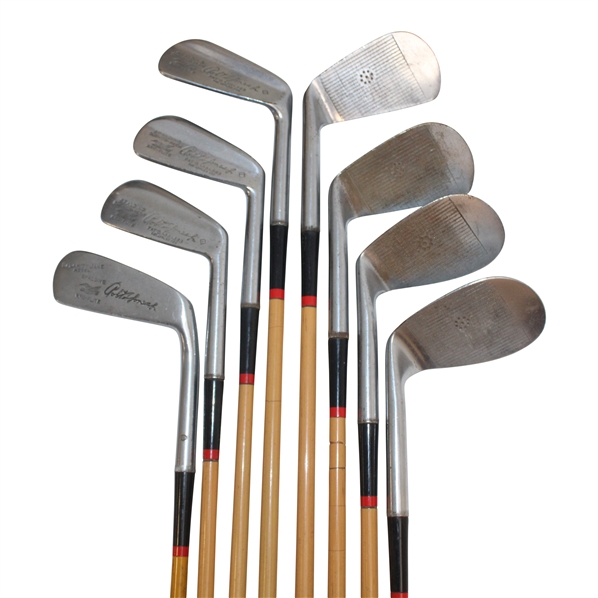 Spalding Kro-Flite Cushion Neck Bobby Jones Signature 2-9 Iron Set w/Calamity Jane Putter