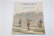 Three (3) 1990's Christies Golf Auction Catalogs