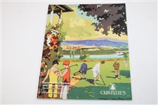 Three (3) 1990's Christies Golf Auction Catalogs
