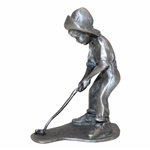 Pinehurst Putter Boy Statue Signed Corsini