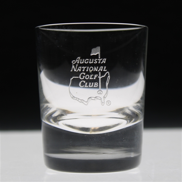 Augusta National Golf Club Members Heavy Bottom Shot Glass