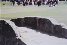 Arnold Palmer 'Farewell from the Swilken Bridge' Final Open Championship Photo