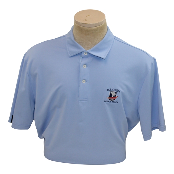 2019 US Open at Pebble Beach Lg Ralph Lauren Blue Shirt