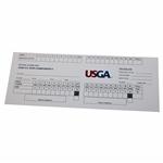 2022 US Open at The Country Club Official Scorecard