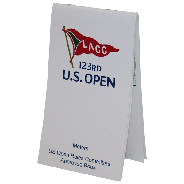 2023 US Open at LA Cc Yardage Book