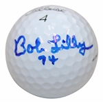 Nfl Hof Bob Lilly Signed Titleist Golf Ball W/ Cowboys #74 JSA ALOA