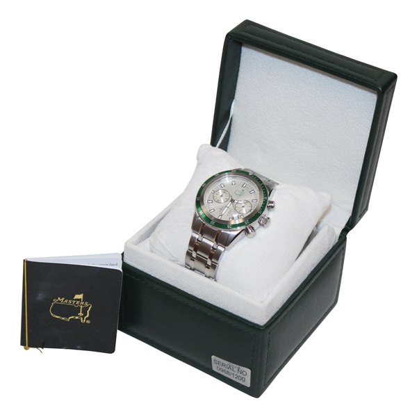 2010 Masters Tournament Ltd Ed Watch in Original Box #968/1200