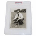 1936 Bobby Jones at The Masters w/ Calamity Jane Putter Type 1 Photo PSA #84874805