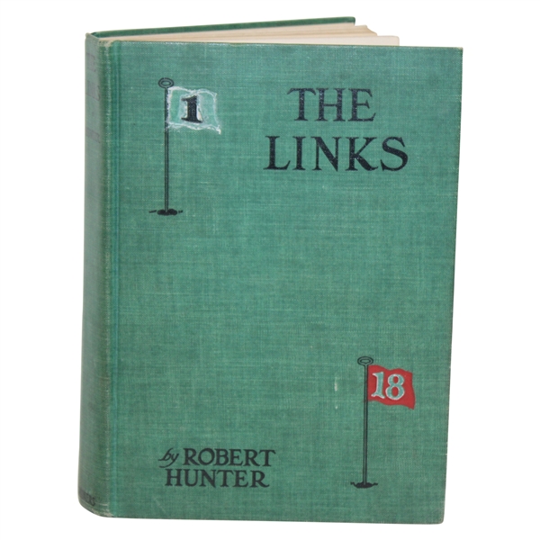 1926 The Links Original First Edition Book by Robert Hunter