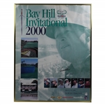 Arnold Palmer Signed 2000 Bay Hill Invitational Framed Poster JSA ALOA