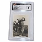 1935 Sporting Events & Stars Bobby Jones #19 Card CGC Graded 5 Excellent