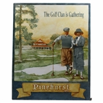 The Golf Clan Is Gathering Pinehurst Canvas Painting by Artist Robert Fletcher