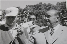 1962 Shell Show Booklet w/Two (2) Scorecards Marked & Signed by Swedish Players at Halmsted GC  - Sarazen Collection