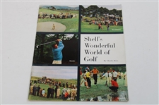 1962 Shell Show Booklet w/Two (2) Scorecards Marked & Signed by Swedish Players at Halmsted GC  - Sarazen Collection