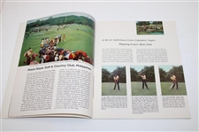 1962 Shell Show Booklet w/Two (2) Scorecards Marked & Signed by Swedish Players at Halmsted GC  - Sarazen Collection