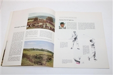 1964 Shell Show Gene Sarazen Signed Booklet w/Pictures from Japan of Tony Lema & Others - Sarazen Collection
