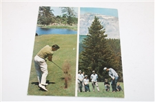 1964 Shell Show Gene Sarazen Signed Booklet w/Pictures from Japan of Tony Lema & Others - Sarazen Collection