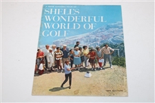 1965 Shell Show Booklet w/Three(3) Marked Scorecards from Matches at Sunningdale GC - Sarazen Collection 