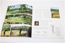 1965 Shell Show Booklet w/Three(3) Marked Scorecards from Matches at Sunningdale GC - Sarazen Collection 