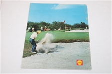 1965 Shell Show Booklet w/Three(3) Marked Scorecards from Matches at Sunningdale GC - Sarazen Collection 