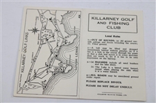 1965 Shell Show Booklet w/Three(3) Marked Scorecards from Matches at Sunningdale GC - Sarazen Collection 