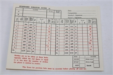 1965 Shell Show Booklet w/Three(3) Marked Scorecards from Matches at Sunningdale GC - Sarazen Collection 