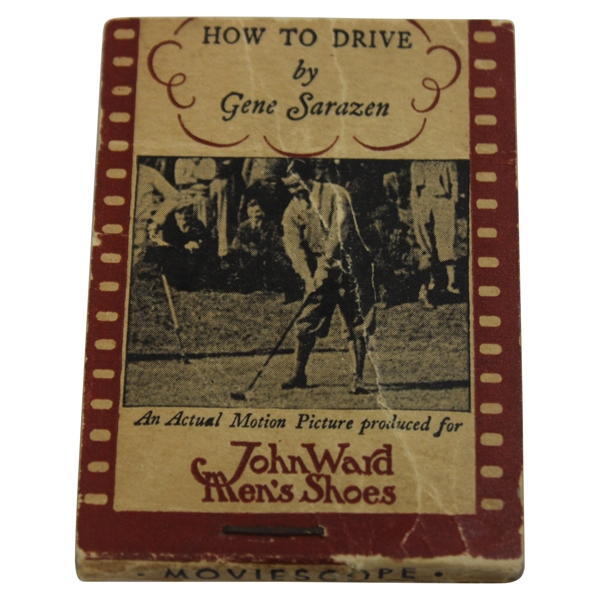 c.1933 Gene Sarazen "How to Drive" Flicker Book