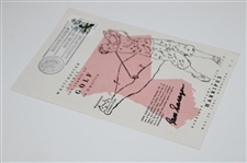 Gene Sarazen Signed 1982 The Cradle of Golf in America Westchester County NY Card JSA ALOA